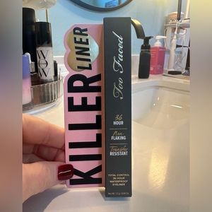 Too Faced Killer Liner Full Size NWT